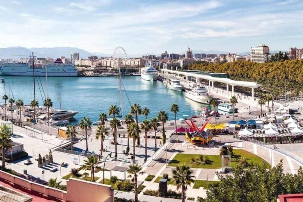 Nuevo Apartamento Lujo Playa Malagueta-Centro Малага Экстерьер фото