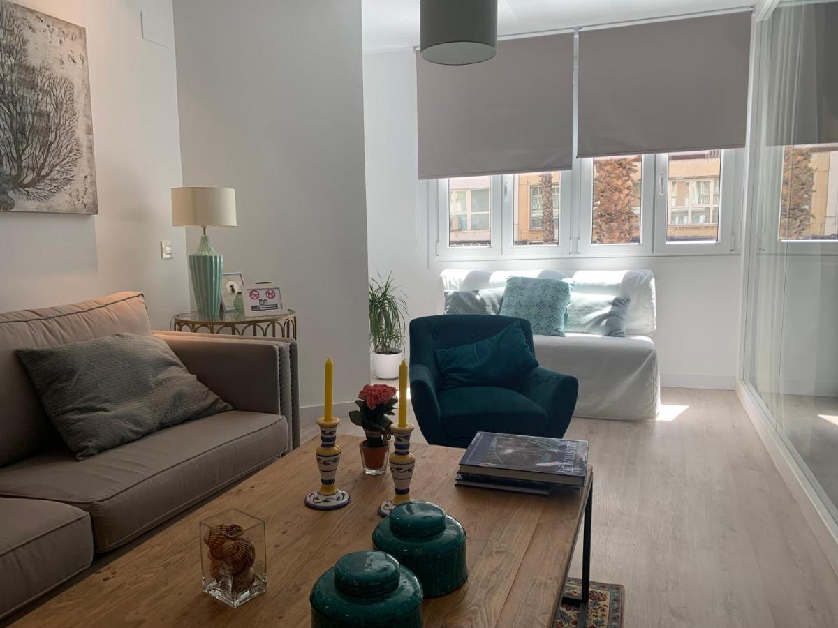 Nuevo Apartamento Lujo Playa Malagueta-Centro Малага Экстерьер фото
