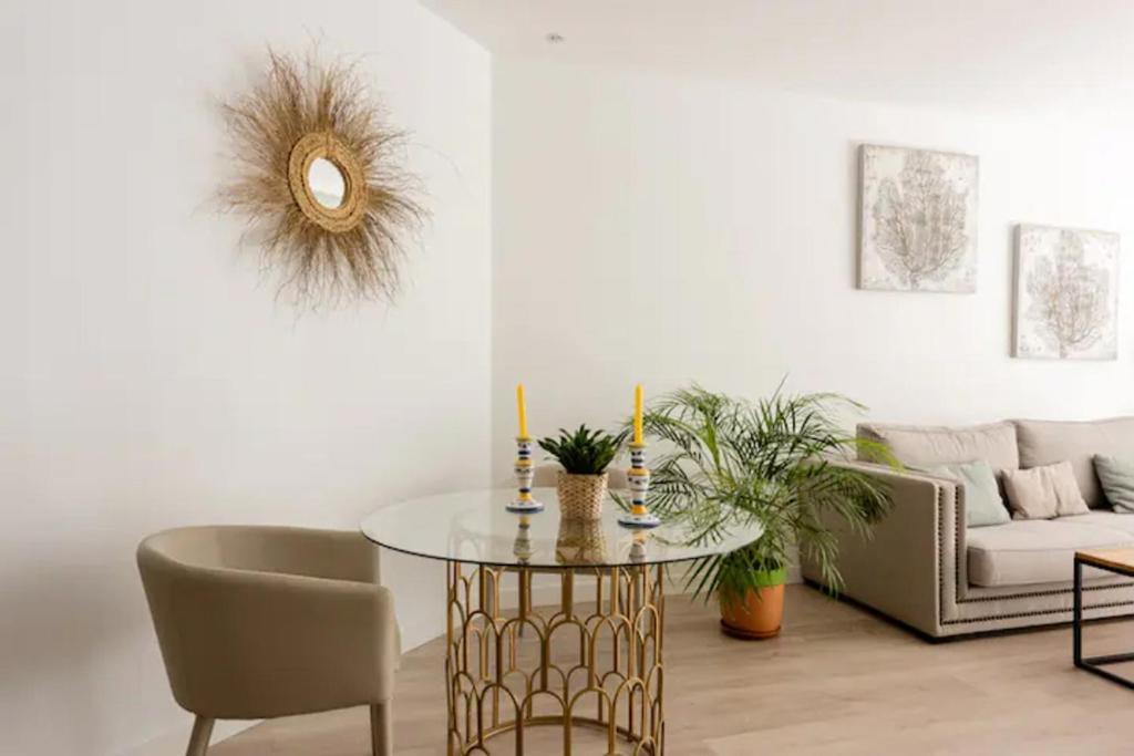 Nuevo Apartamento Lujo Playa Malagueta-Centro Малага Экстерьер фото